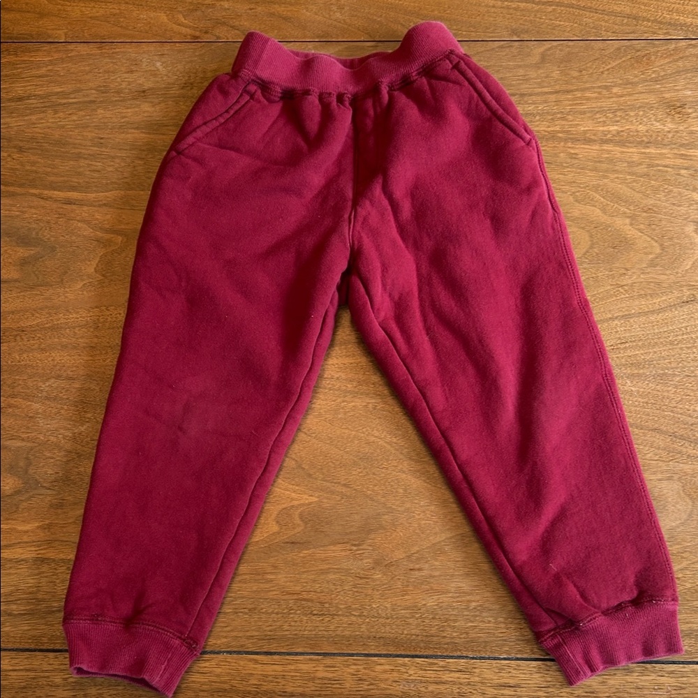 Sherpa Lined Boys Sweatpants Size 5T